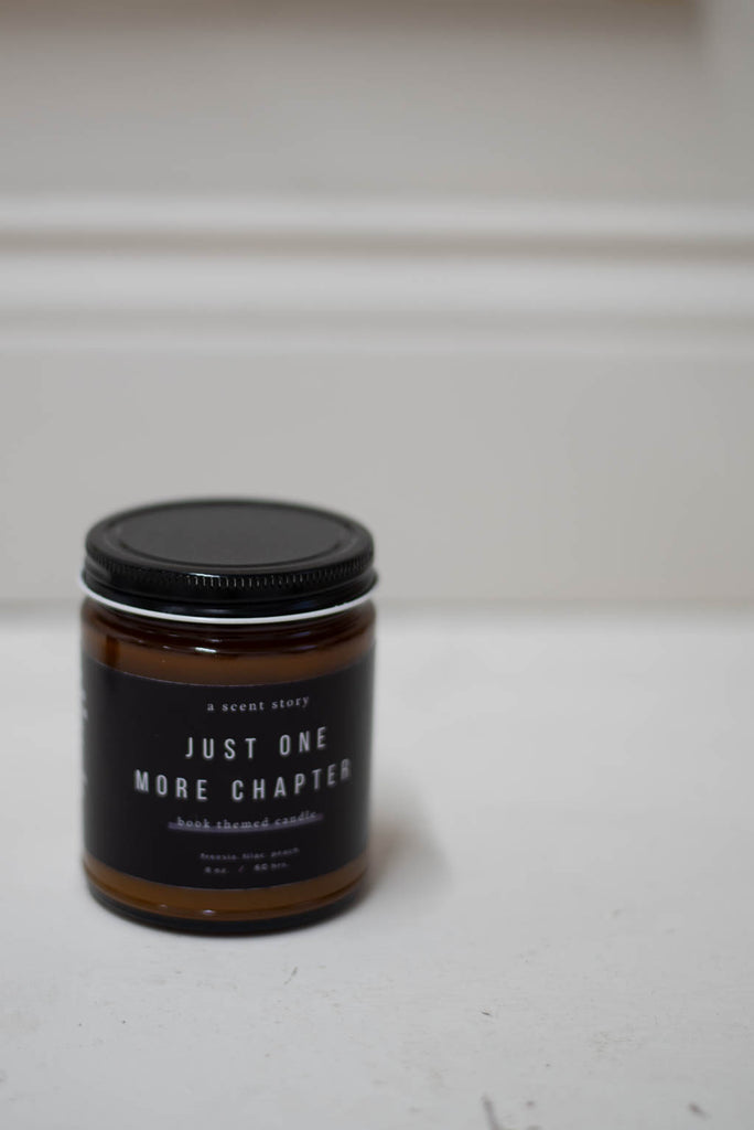 Bookish Candle | Just One More Chapter 8oz
