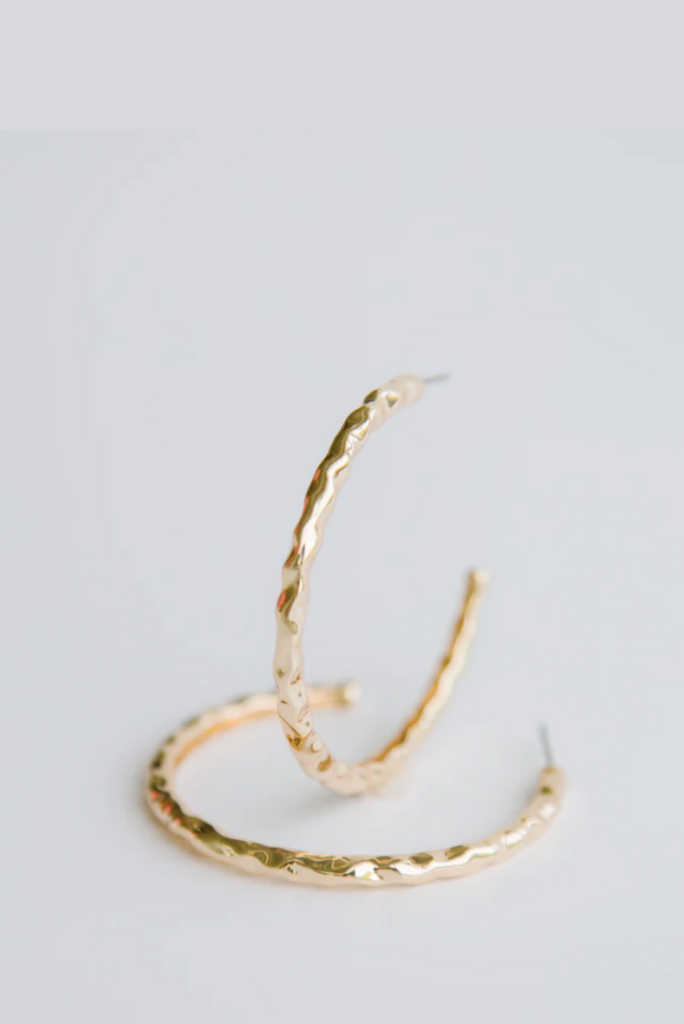 Charley Large Gold Hoops