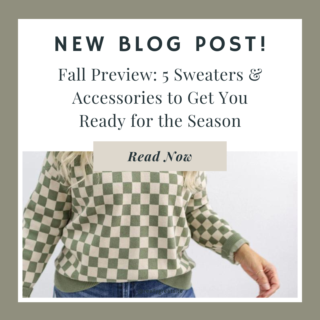 Fall preview: 5 sweaters & accessories to get you ready for the season