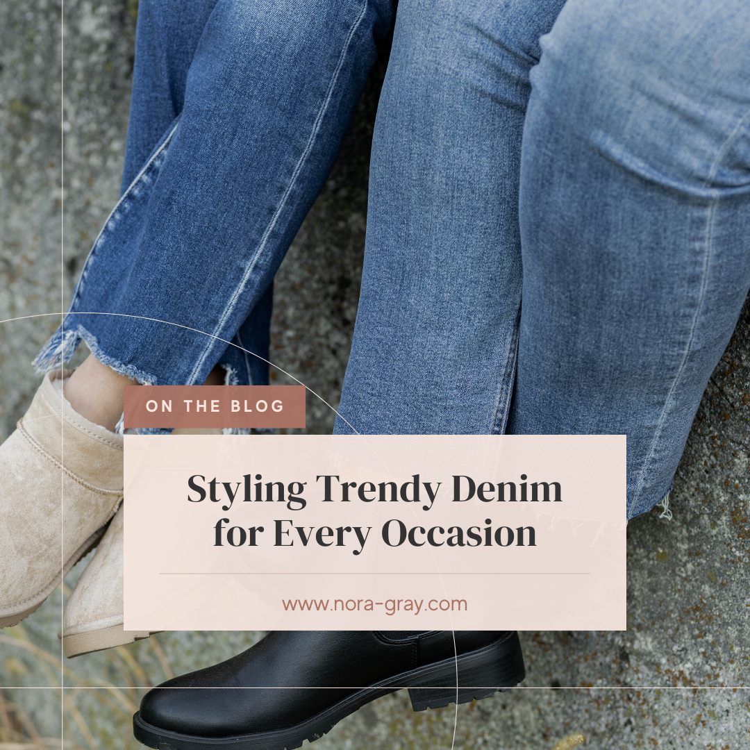 Styling trendy denim for every occassion