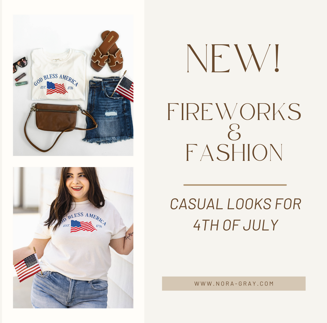 Fireworks & Fashion: 5 Casual Looks for 4th of July