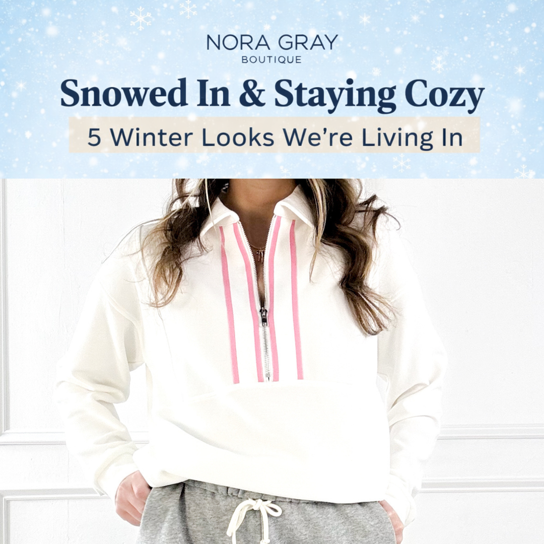 Snowed In & Staying Cozy: 5 Winter Looks We’re Living In