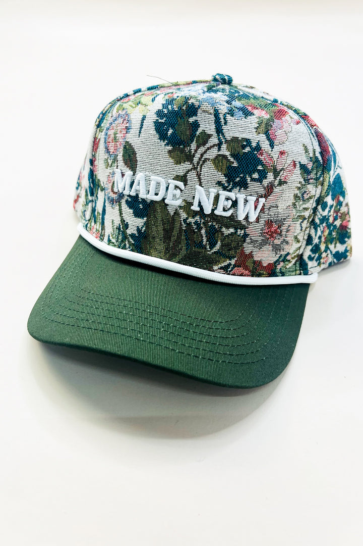 Made New Floral Panel Baseball Cap
