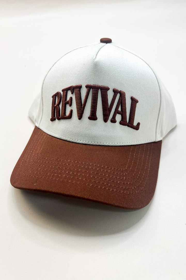 Revival Two-Tone Embroidered Baseball Cap