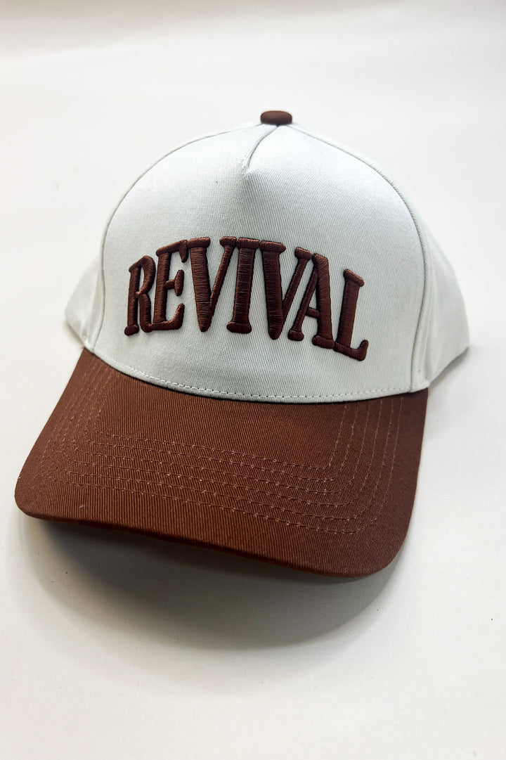 Revival Two-Tone Embroidered Baseball Cap
