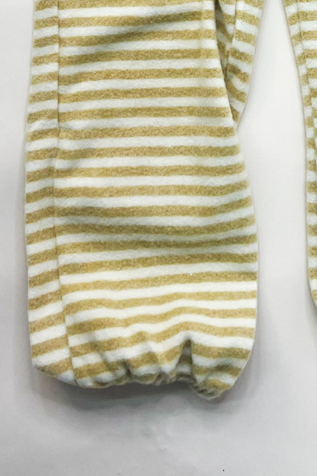 Girls Drawstring Waist Brushed Striped Jogger