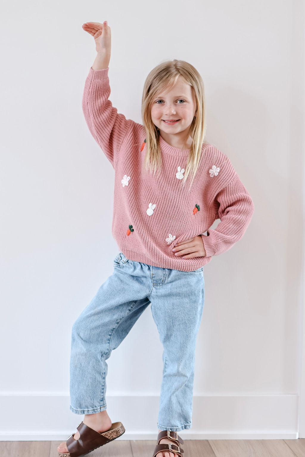 Kids Easter Knit Sweater