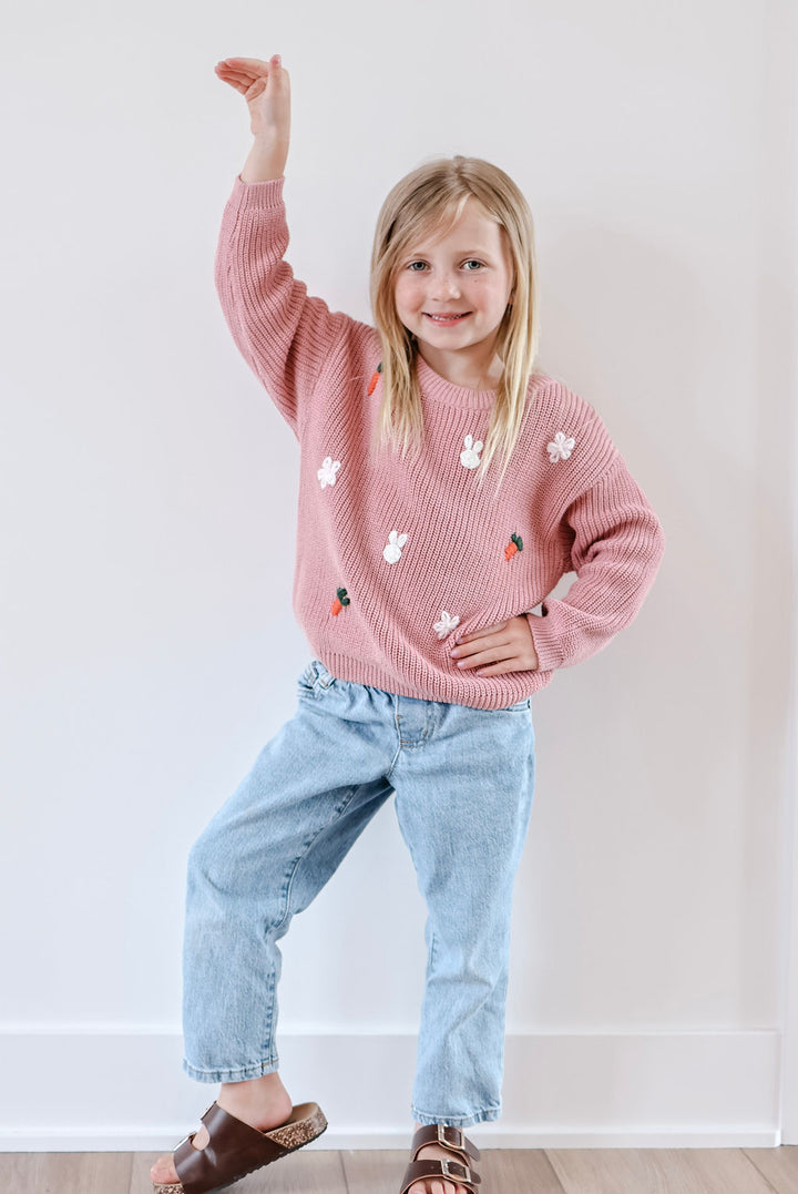 Kids Easter Knit Sweater
