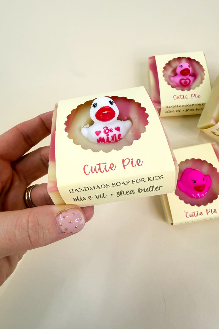 Cutie Pie Valentine's Day Handmade Soap Bar For Kids
