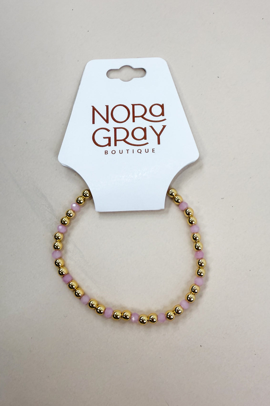 Bead & Crystal Stretch Bracelet