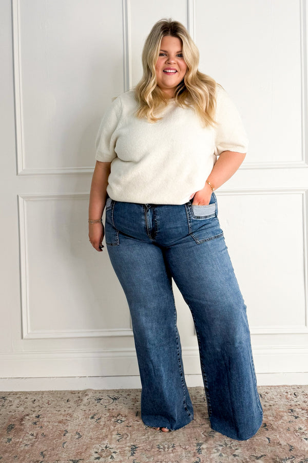 Maya High-Rise Wide Leg Jeans | Kut from the Kloth