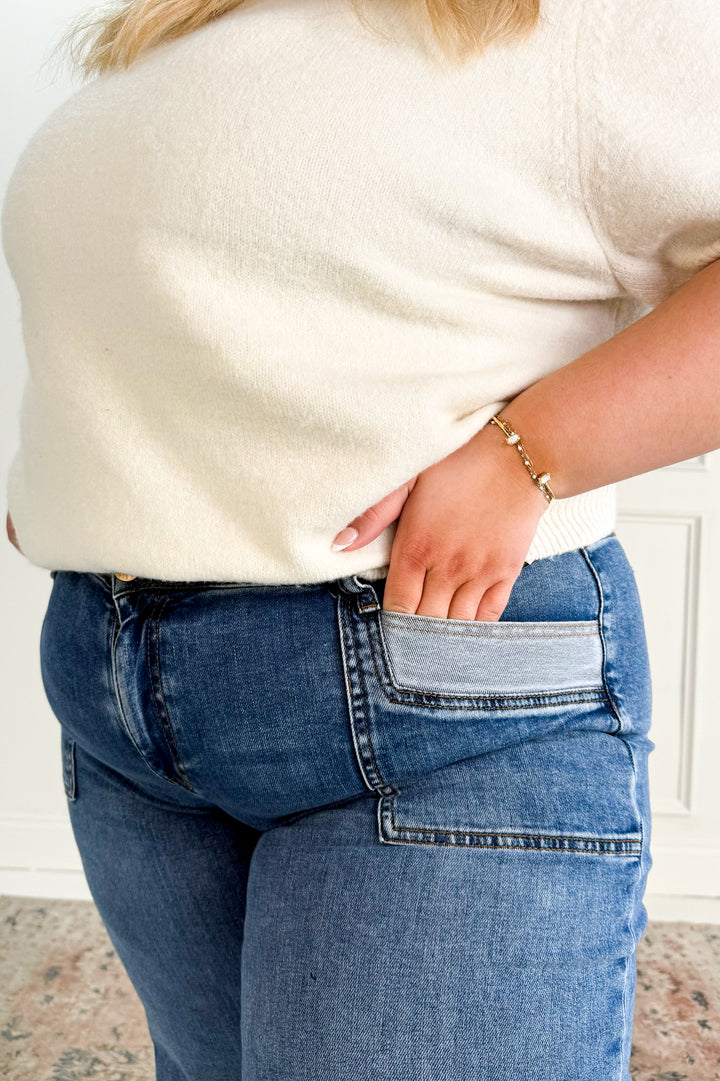 Maya High-Rise Wide Leg Jeans | Kut from the Kloth