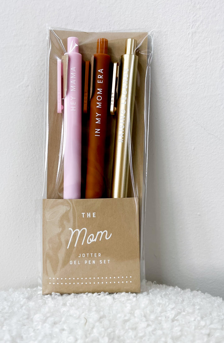 Mom Jotter Gel Pen Set