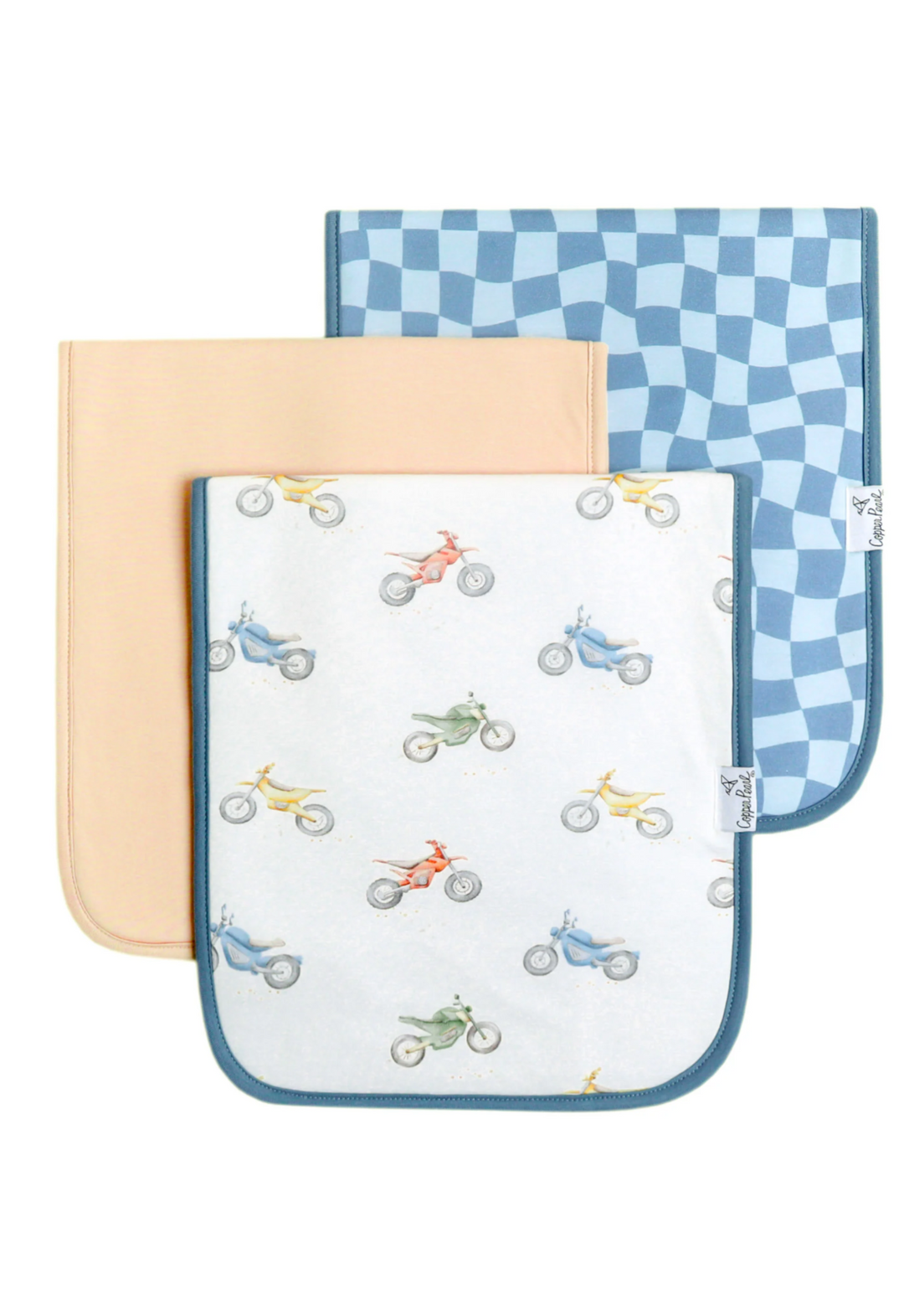 Ryder Burp Cloth Set | Copper Pearl