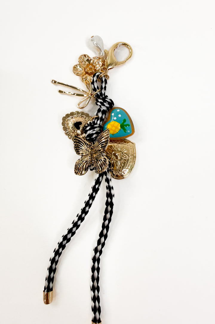 Hear, Bow & Butterfly Bag charm