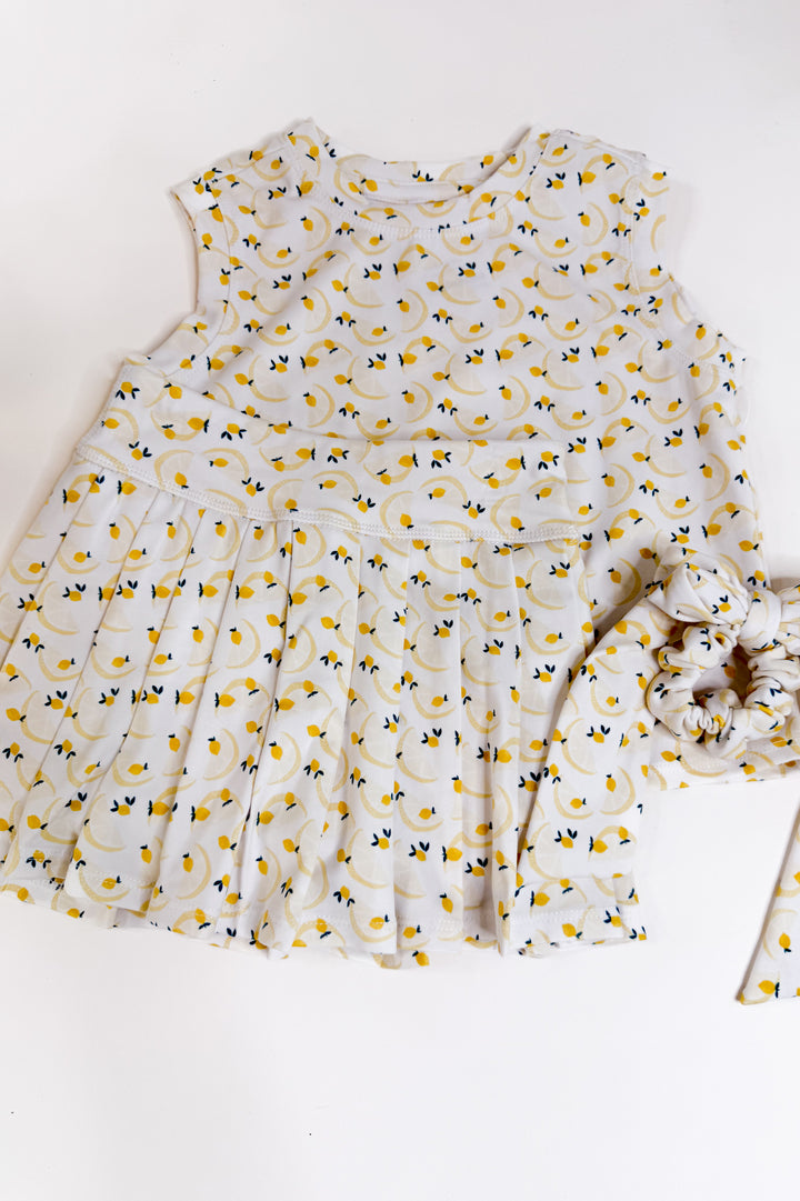 Lemon Blossom Girls Skort Set