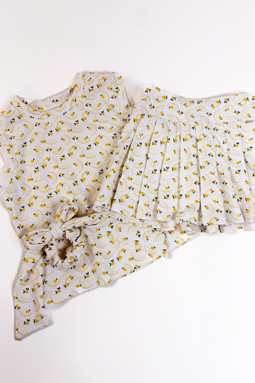 Lemon Blossom Girls Skort Set