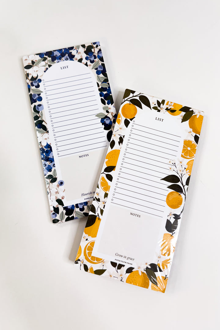 Orange Grove Market Notepad