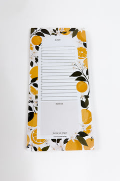 Orange Grove Market Notepad