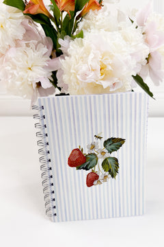 Strawberry Fields Spiral Notebook