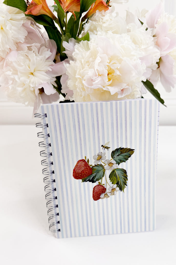 Strawberry Fields Spiral Notebook