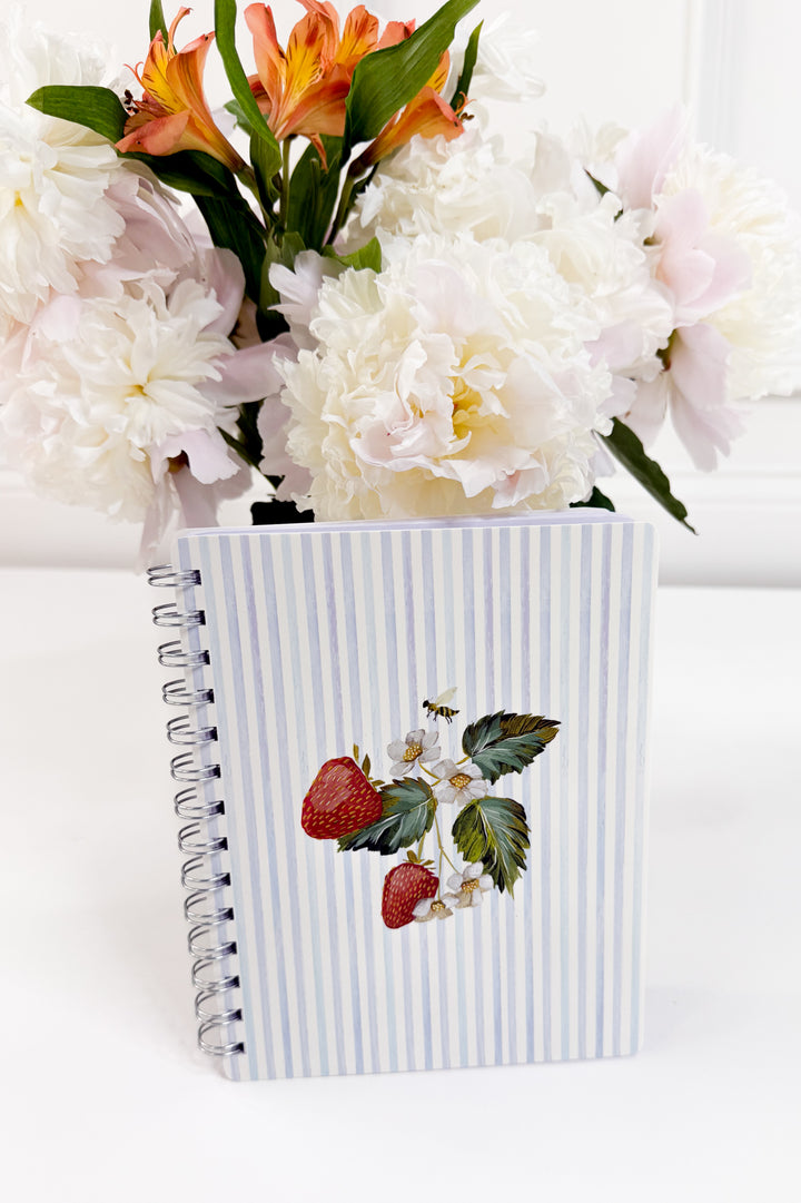 Strawberry Fields Spiral Notebook