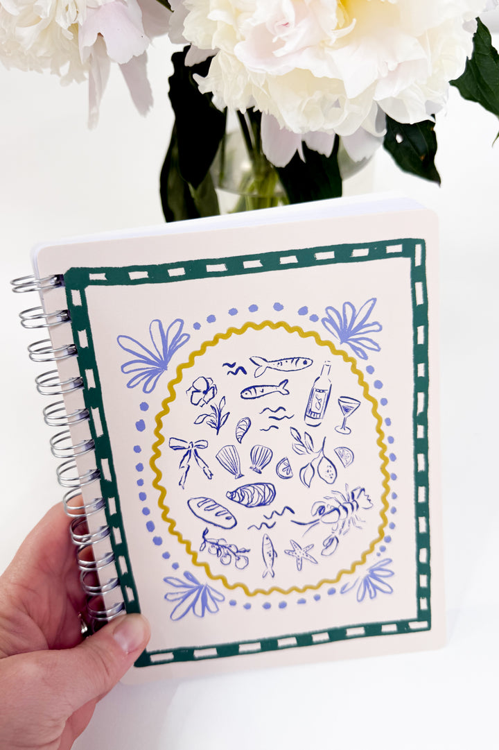 Italian Coast Spiral Notebook