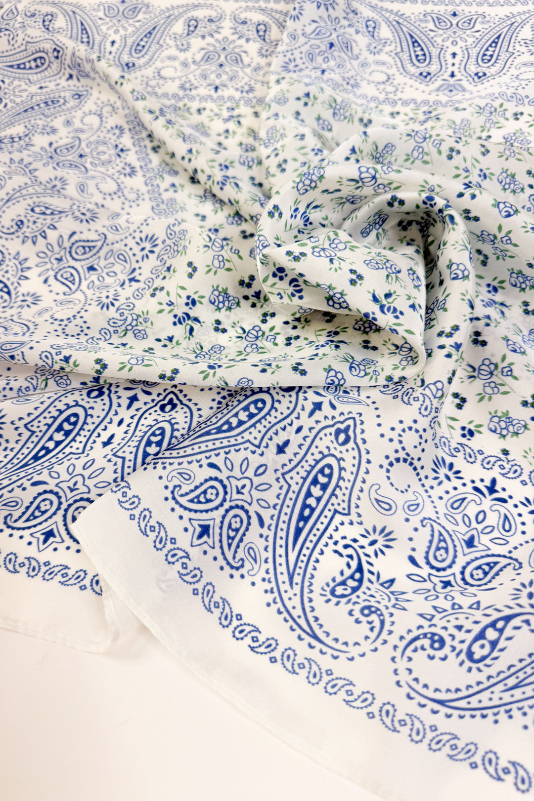 Bluebell Paisley Scarf