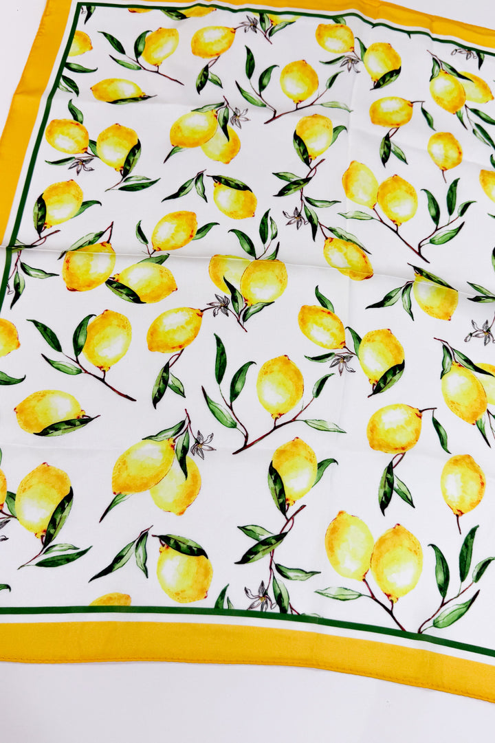 Limoncello Satin Scarf