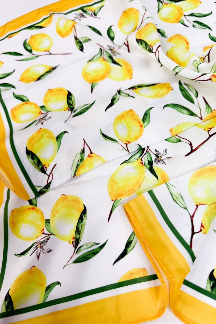 Limoncello Satin Scarf