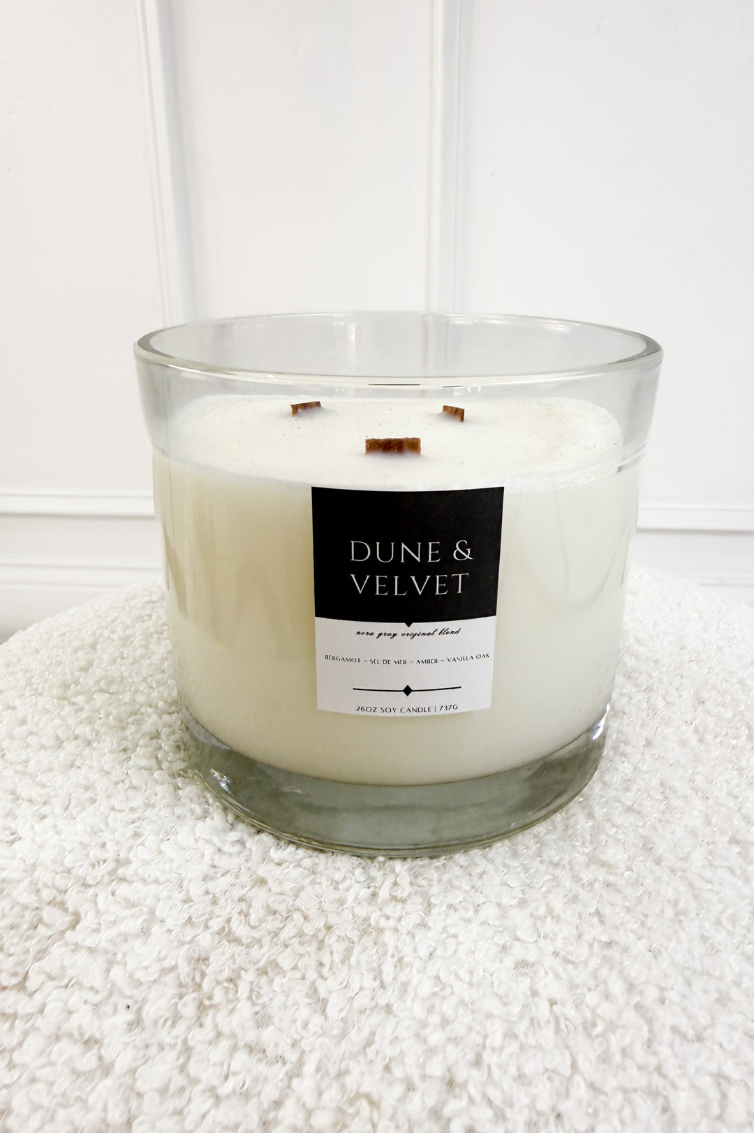 26 Oz Jumbo Candle - Dune & Velvet