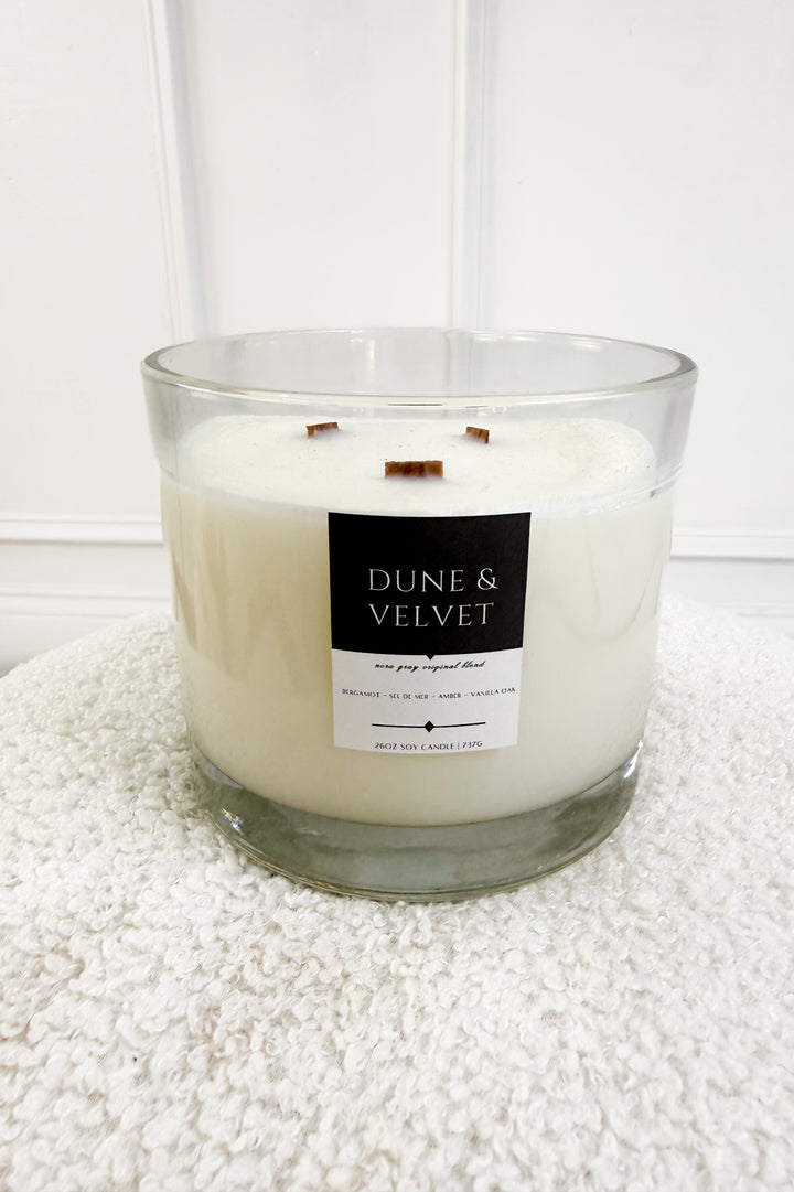 26 Oz Jumbo Candle - Dune & Velvet