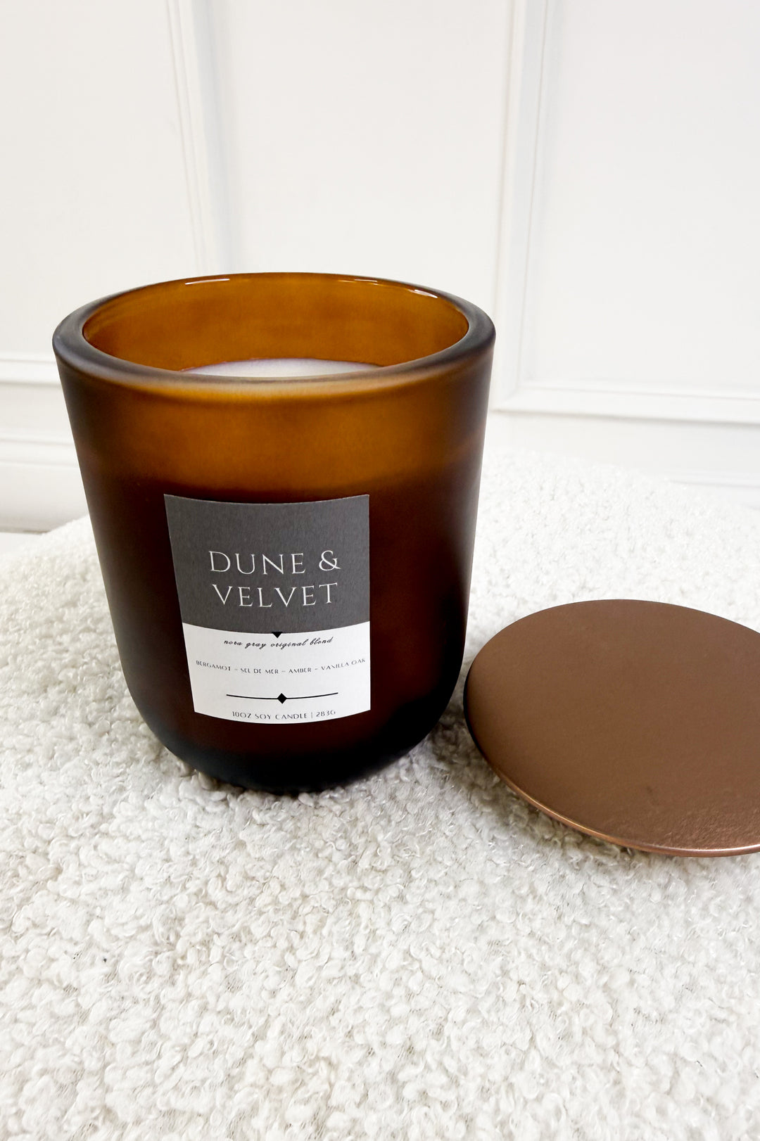 10 OZ Amber Sonoma Jar Candle