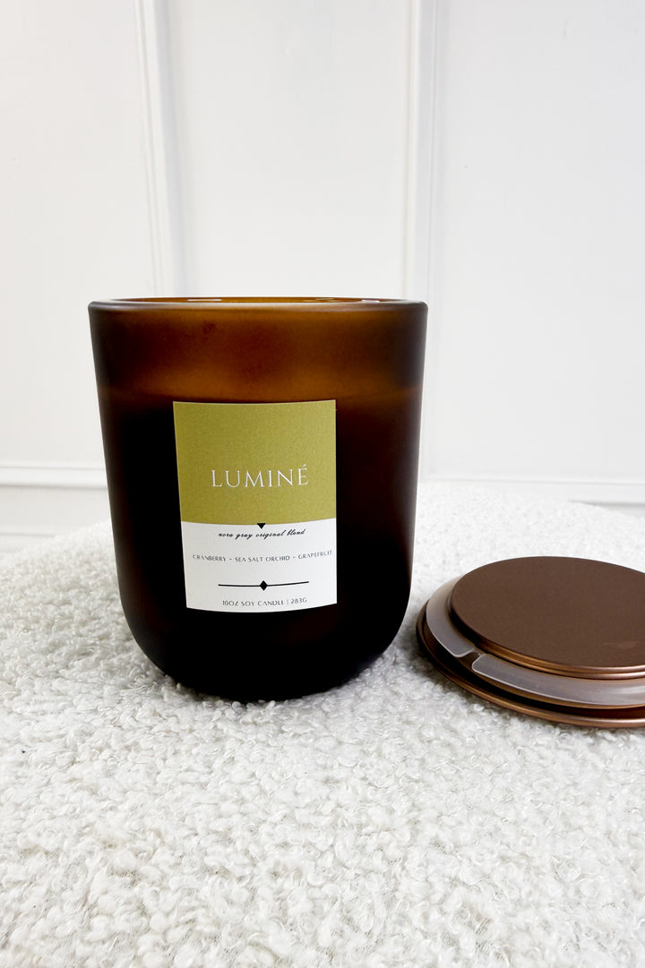 10 OZ Amber Sonoma Jar Candle