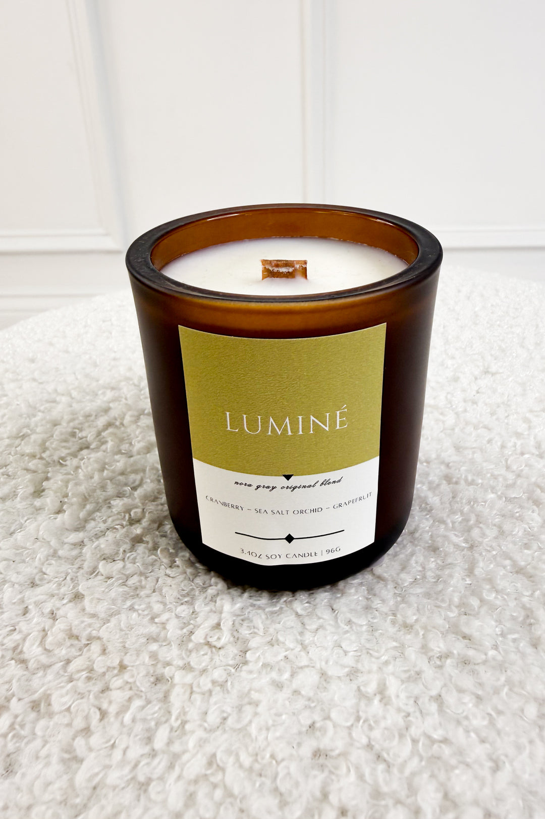 3.4 OZ Amber Sonoma Jar Candle