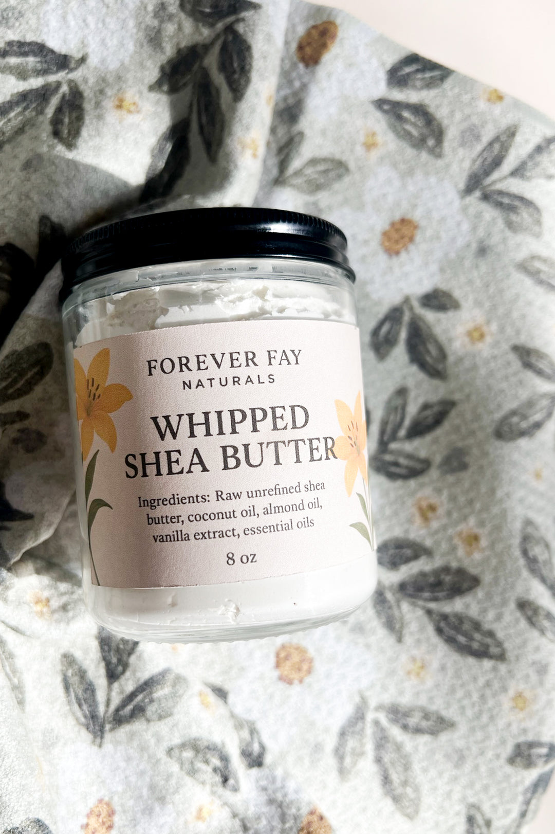 Forever Fay Naturals 8 Oz. Whipped Shea Butter