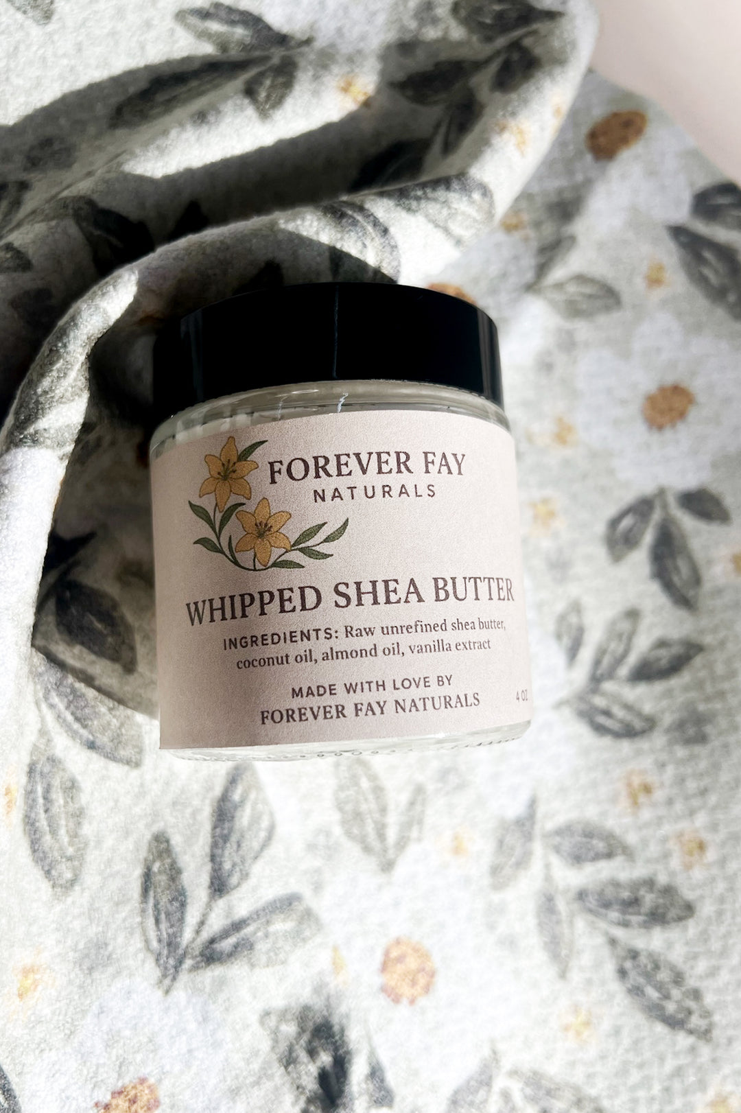 Forever Fay Naturals 4 Oz. Whipped Shea Butter
