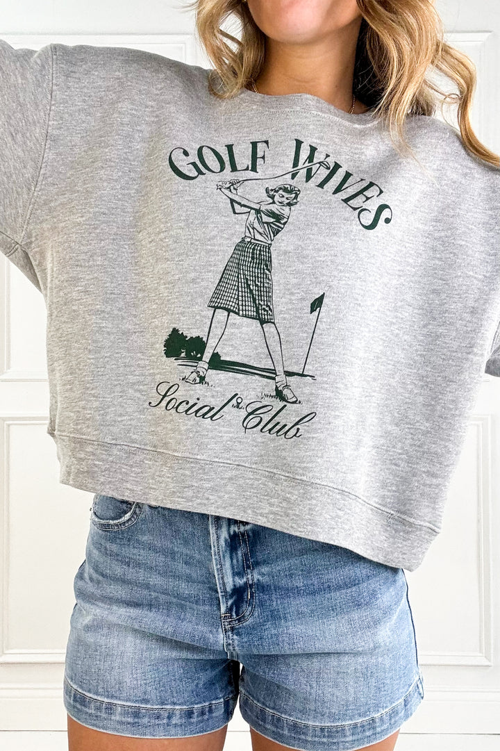 Golf Wives Social Club Graphic Sweatshirt