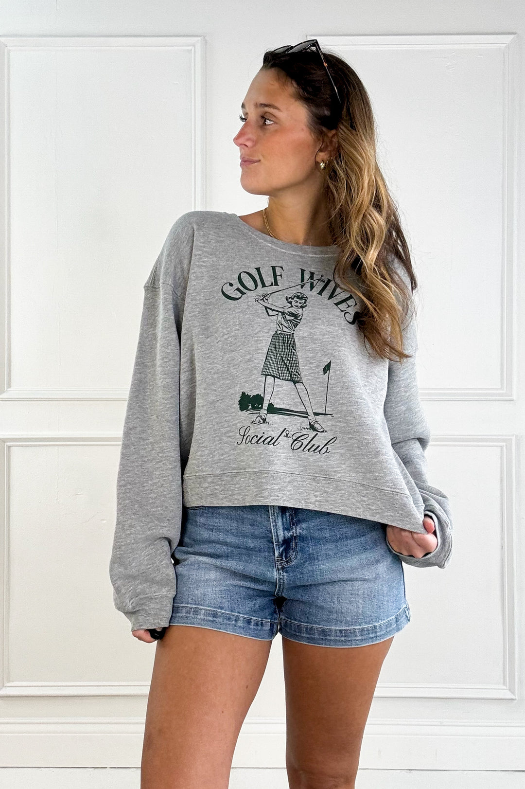 Golf Wives Social Club Graphic Sweatshirt