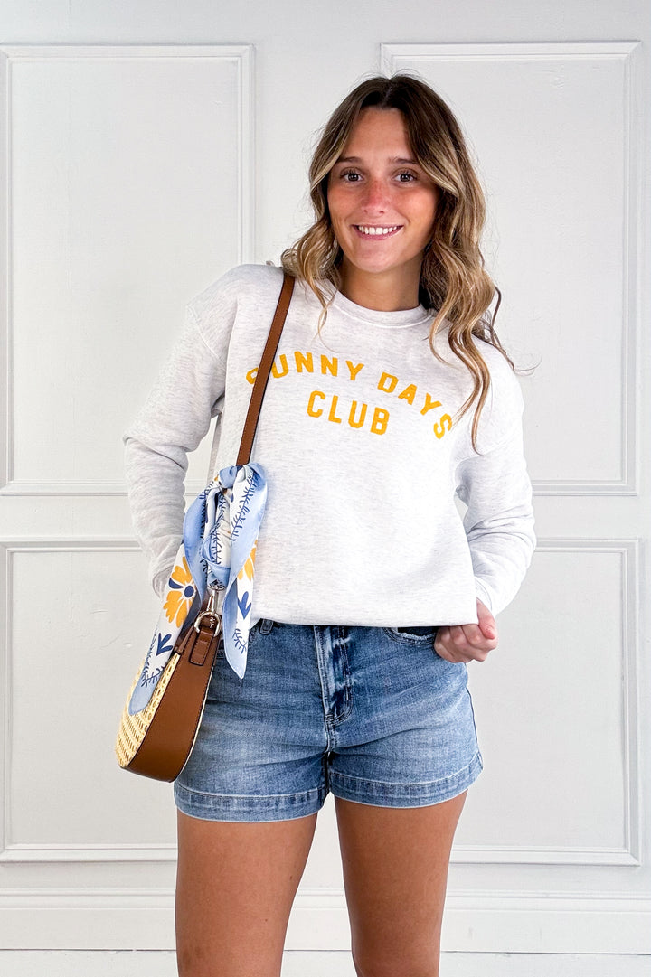 Sunny Days Club Graphic Sweatshirt