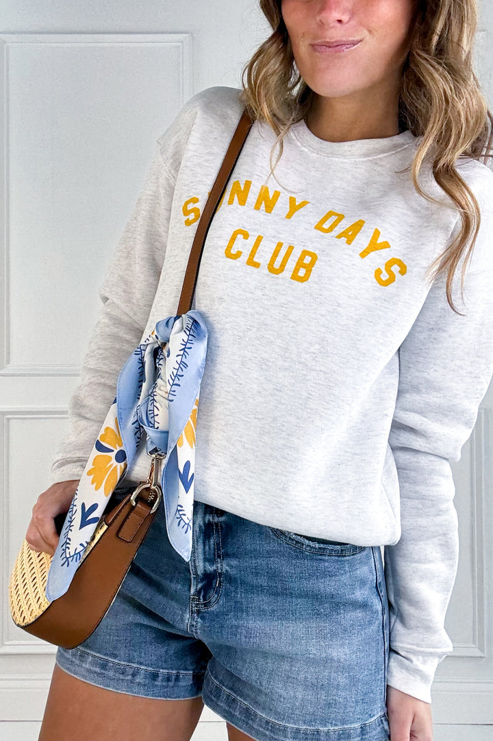 Sunny Days Club Graphic Sweatshirt