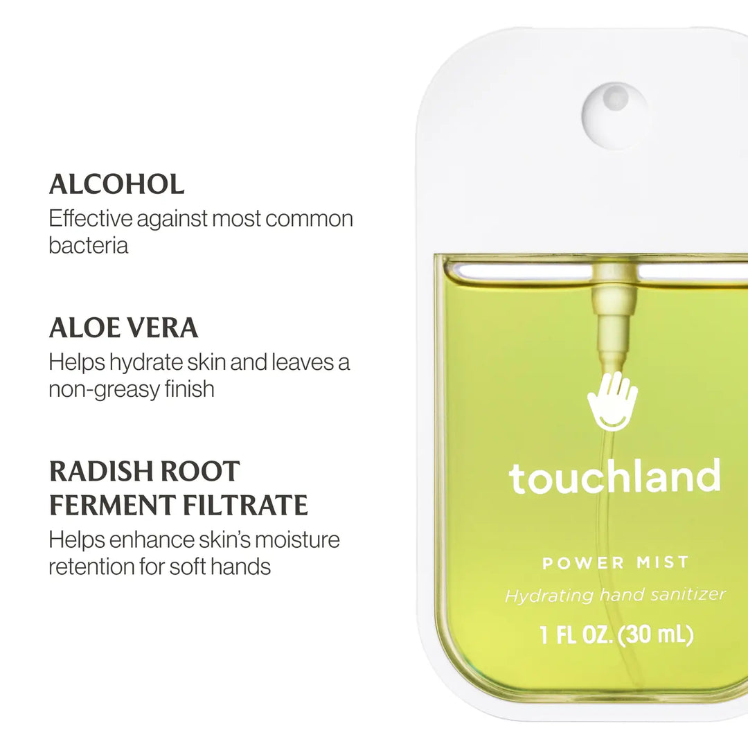 Aloe You Power Mist Hand Sanitizer by Touchland
