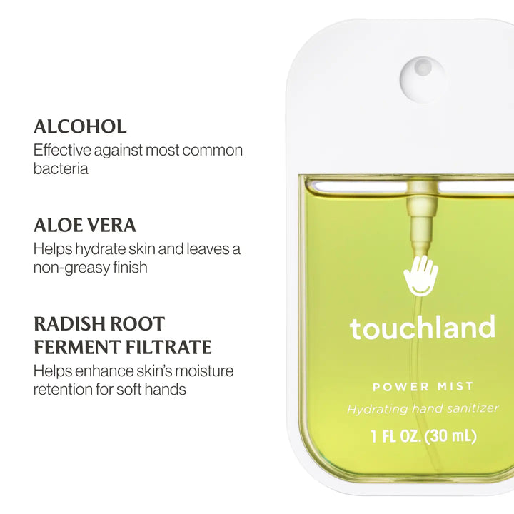 Aloe You Power Mist Hand Sanitizer by Touchland