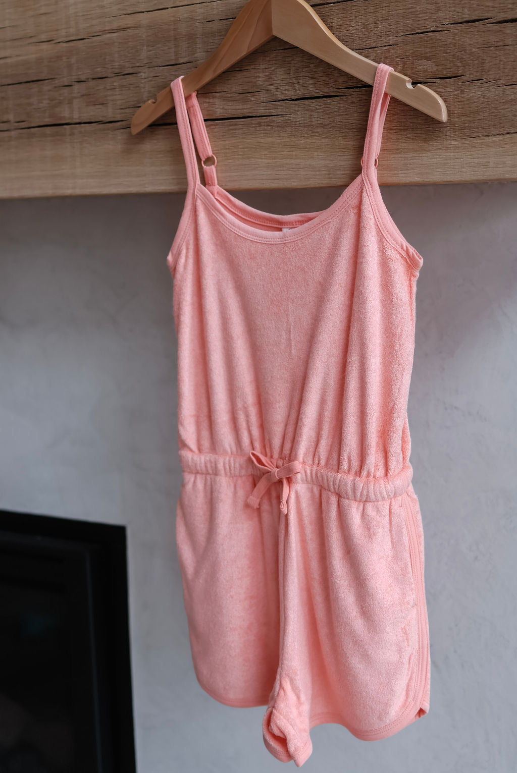 Tween Girls Tie Waist Romper