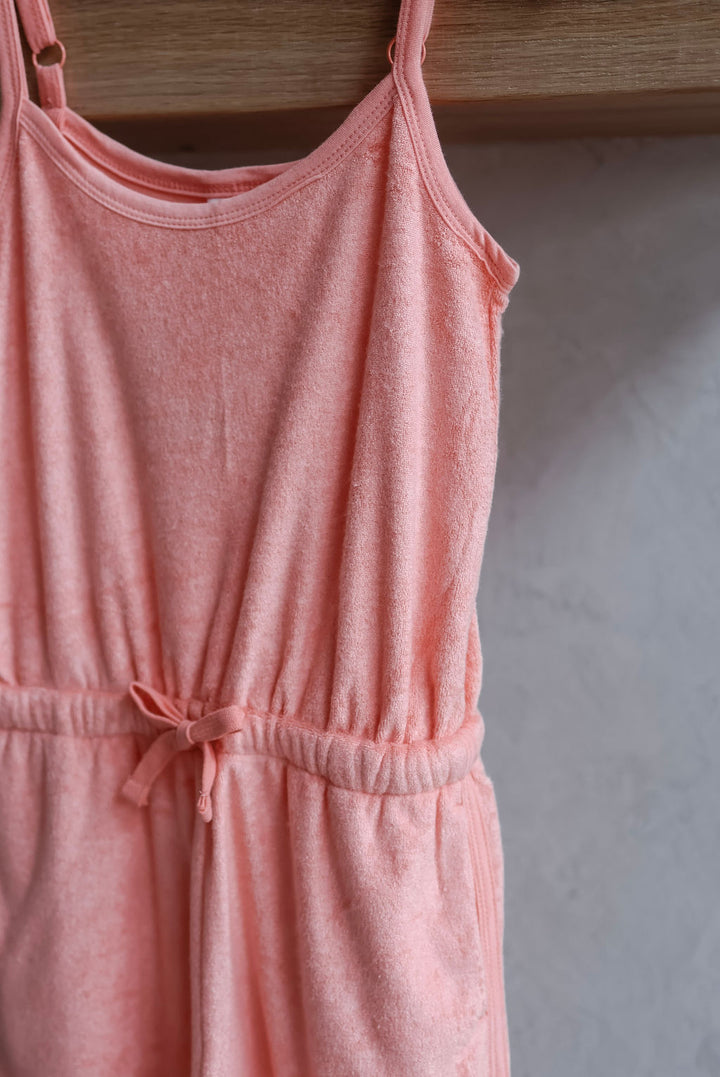 Tween Girls Tie Waist Romper