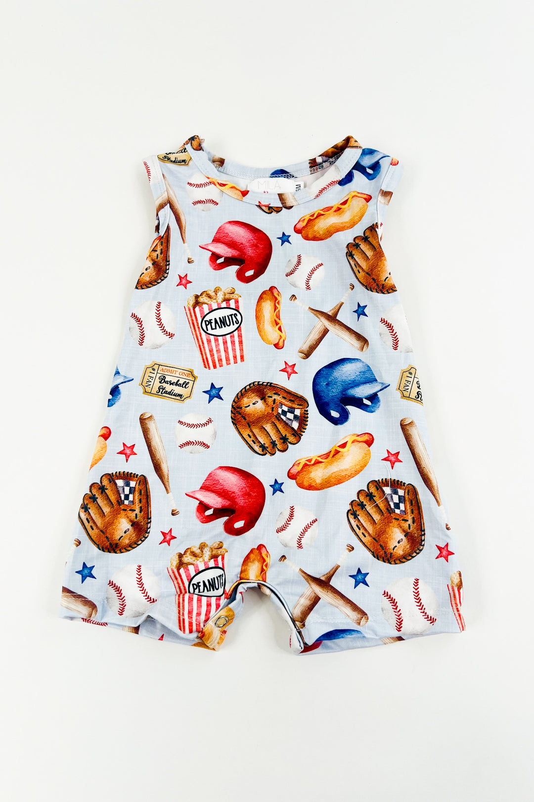 Take Me Out To The Ballgame Romper