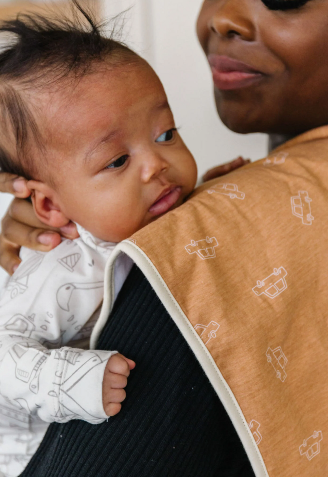 Gage Burp Cloth Set (3-Pack) | Copper Pearl