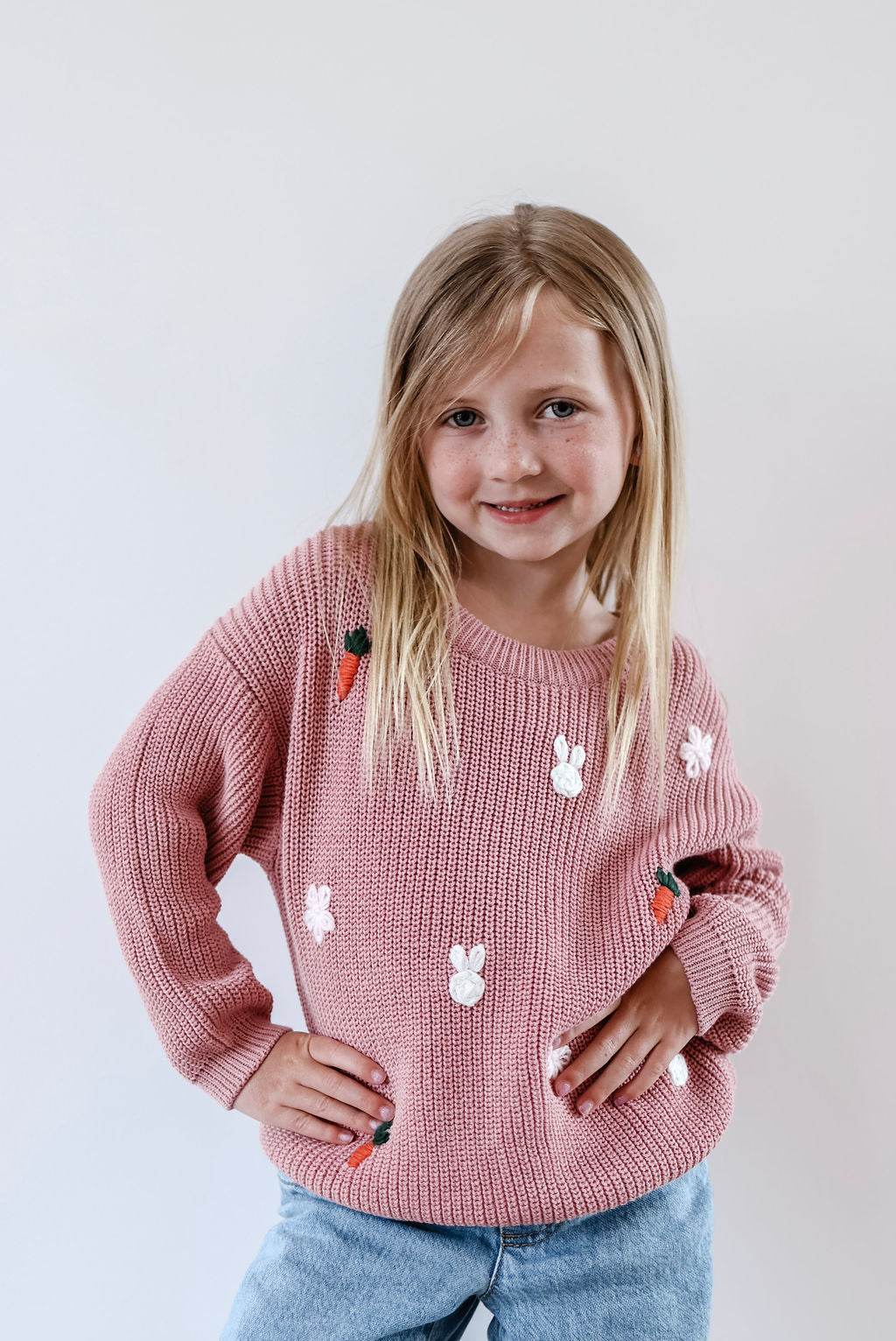Kids Easter Knit Sweater