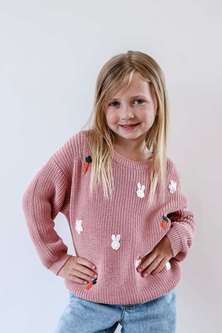 Kids Easter Knit Sweater