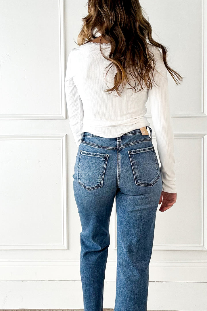 Avery High Rise Straight Leg | Kut from the Kloth